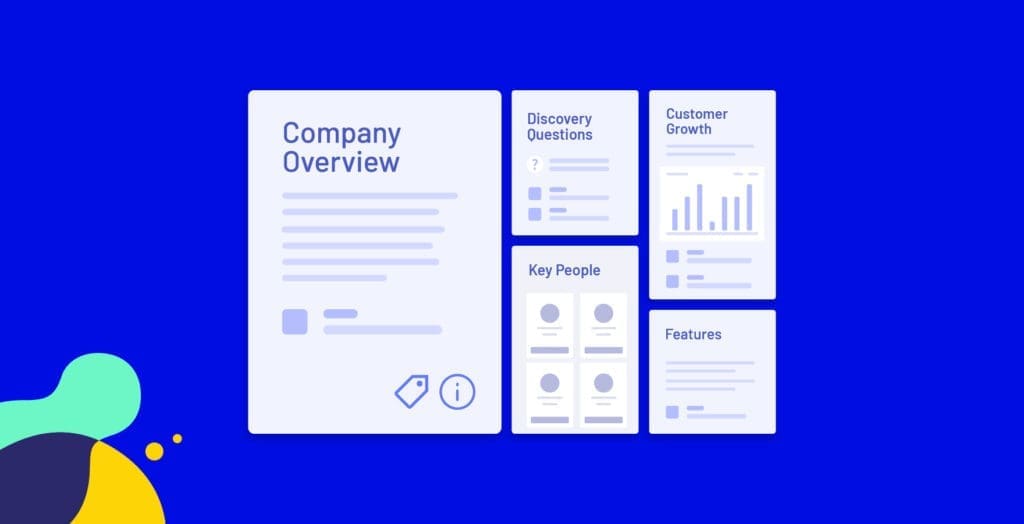 sales battlecard company overview