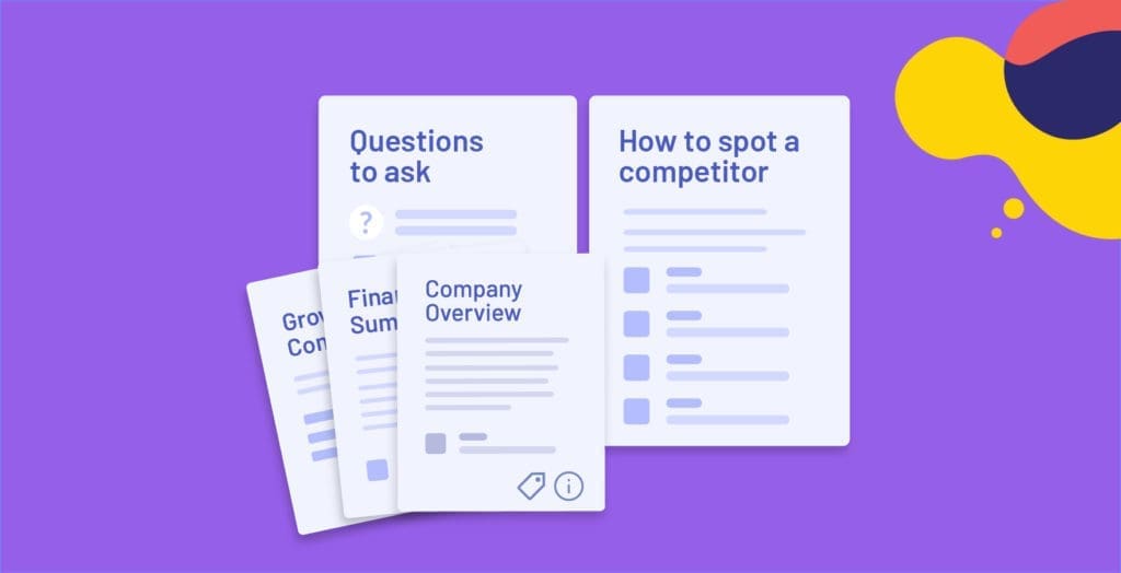 sales battlecard how to spot them