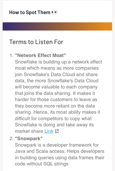 Sales battlecard How to spot