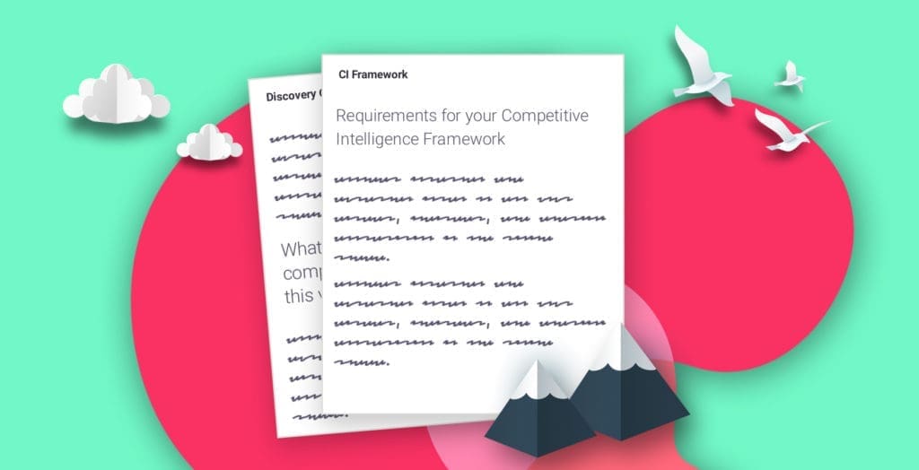 Requirements for your Competitive Intelligence Framework