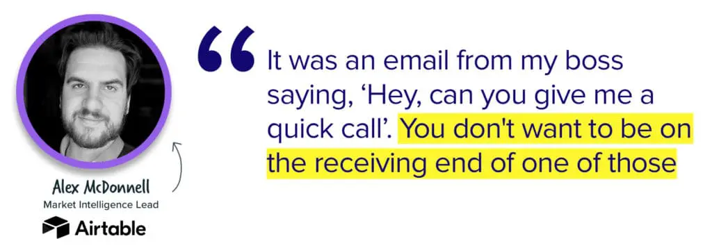 Competitive intelligence team mistakes