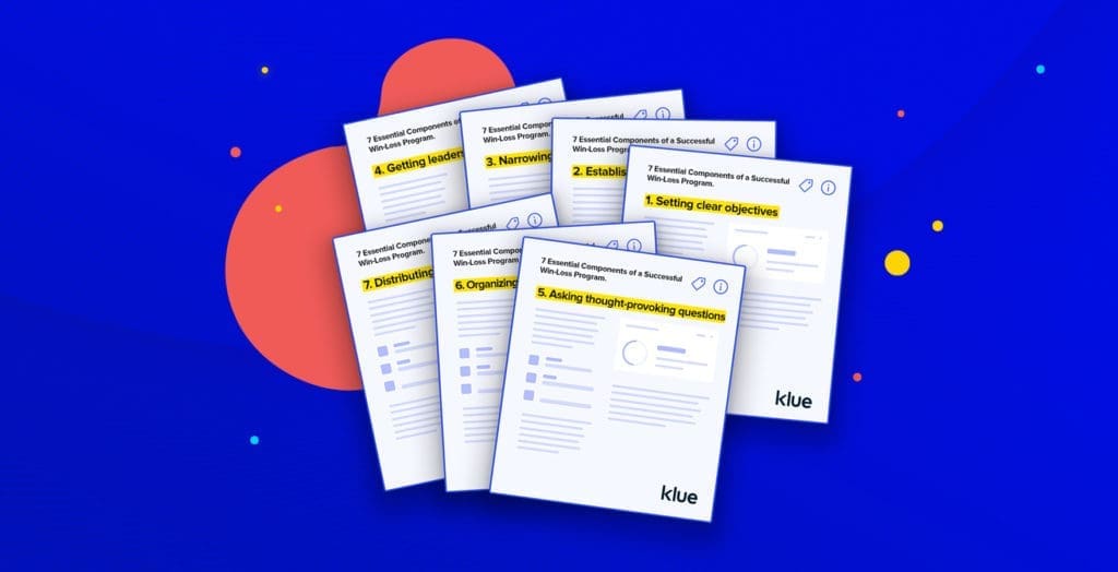 7 components of a win loss programm