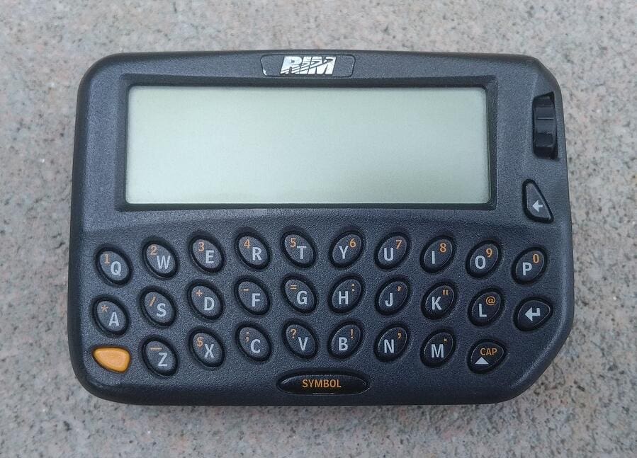 Blackberry smartphone