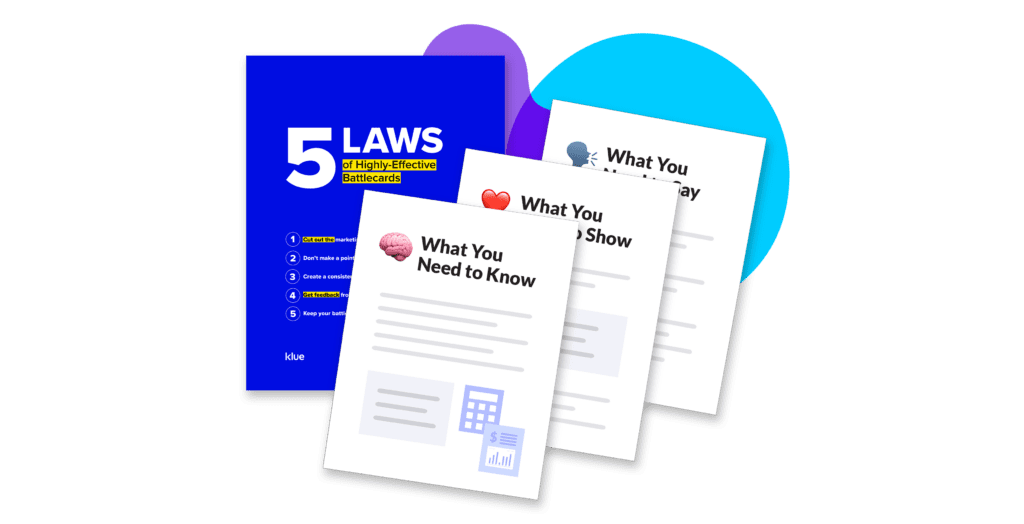 The Five Laws of Highly Effective Battlecards Resource Image