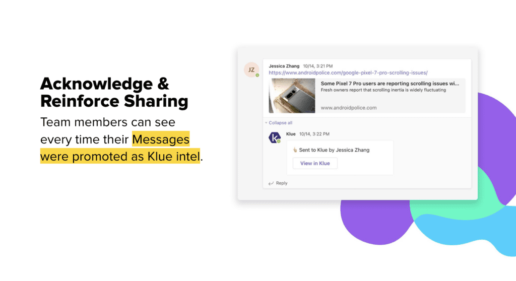 klue teams integration