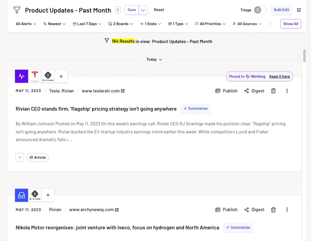 New ai powered klue competitive intelligence digest