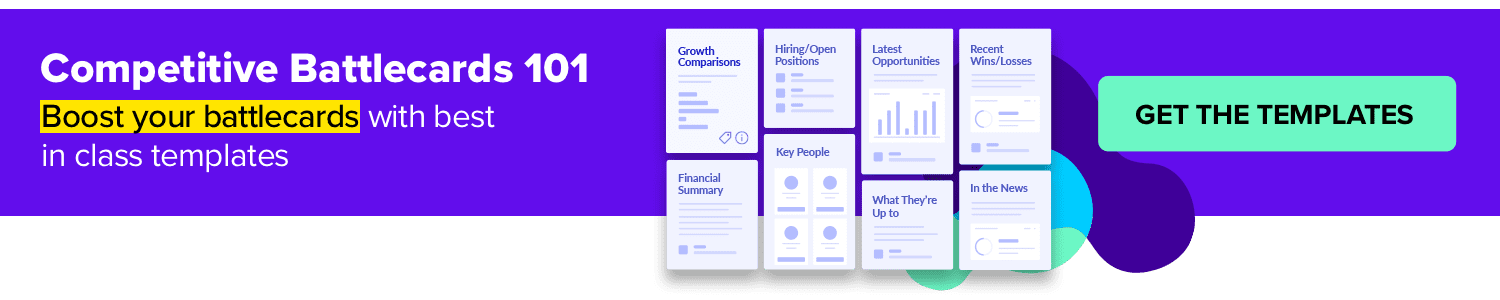 competitive battlecards