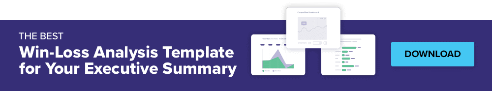 win loss analysis template