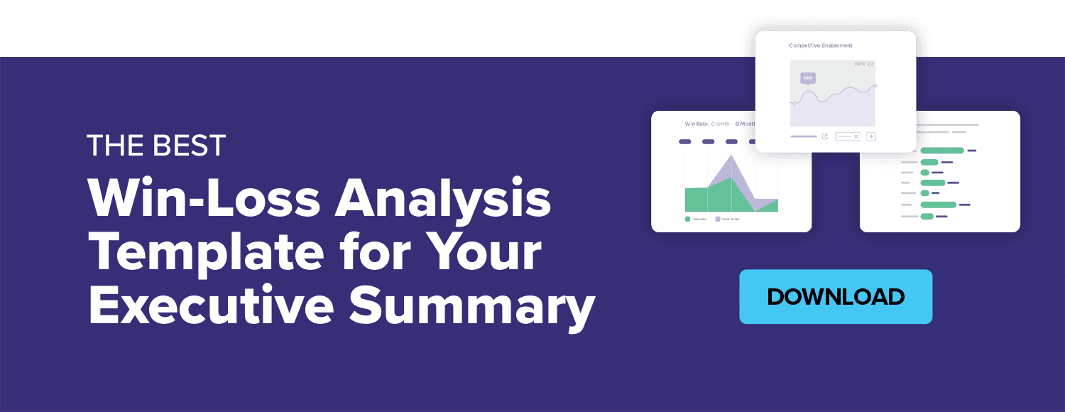 win loss analysis template