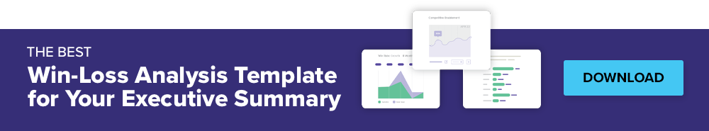 win loss analysis template
