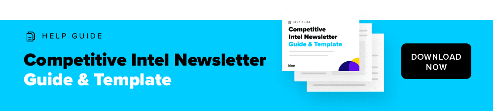 competitive intelligence newsletter